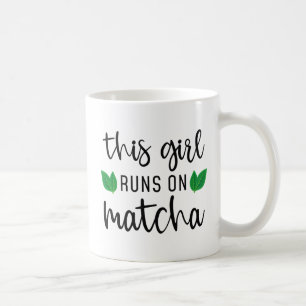 Caneca De Café Esta Garota Funciona Em Matcha