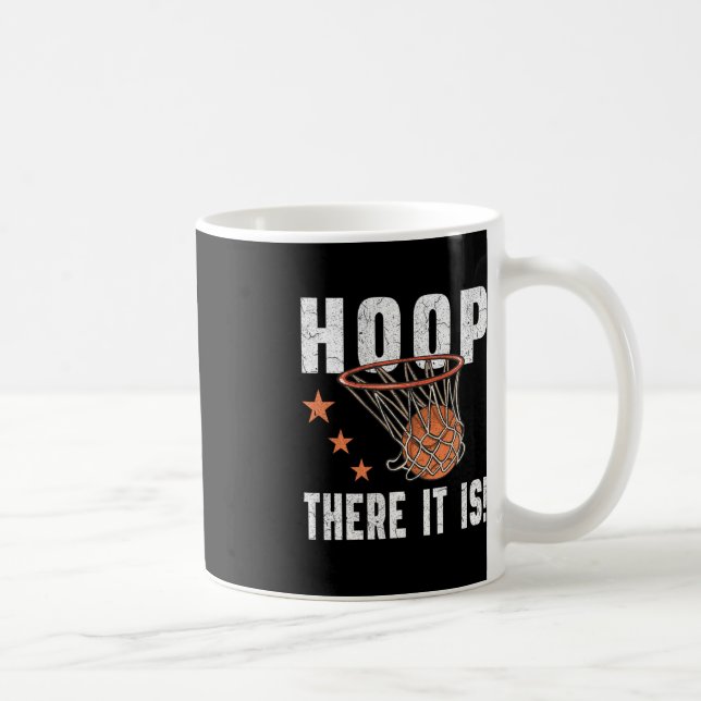 Caneca De Café Está Lá! Ventilador de basquete B-Ball (Direita)