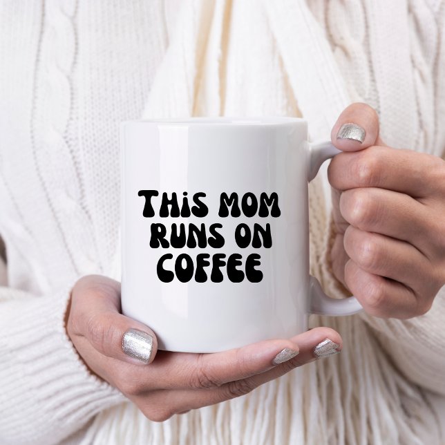 Caneca De Café Esta Mãe Funciona com Café (Criador carregado)