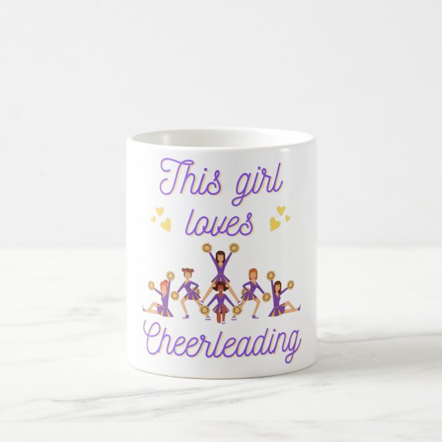 Caneca De Café Esta Menina Adora A Torcida (Centro)