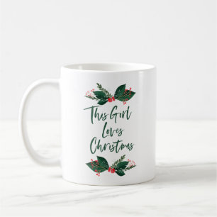 Caneca De Café Esta Menina Adora o Natal