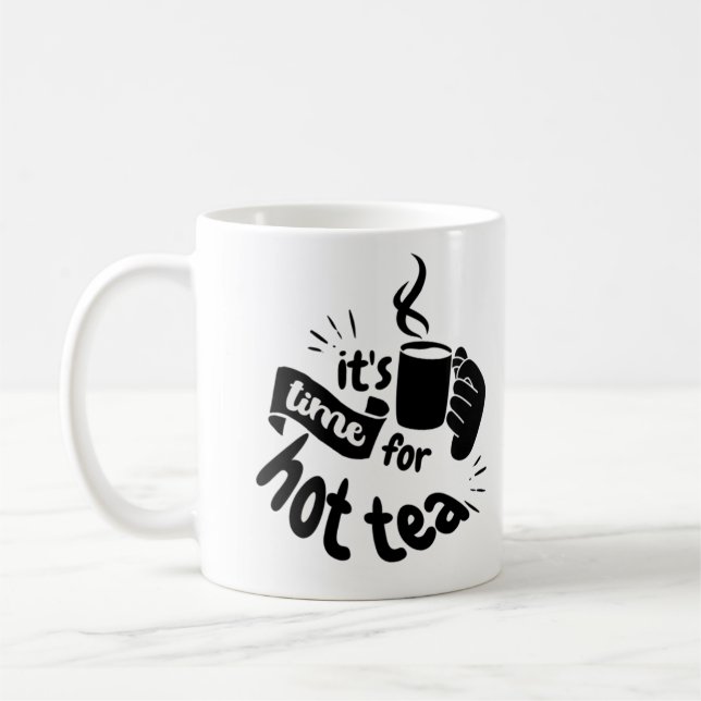Caneca De Café Está na hora do chá quente (Esquerda)