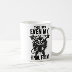Caneca De Café Esta não é a minha forma final de besta de ginásti