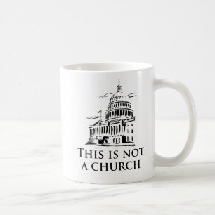 Caneca De Café esta não é uma igreja