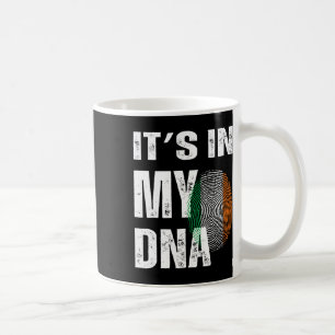 Caneca De Café Está No Meu Dna Irlanda Bandeira Irlandesa Present