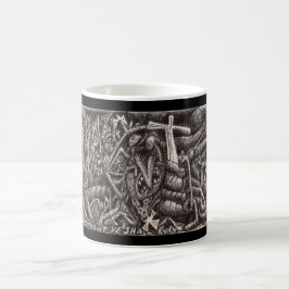 Caneca De Café "Esta noite, vós haveis de arder!"