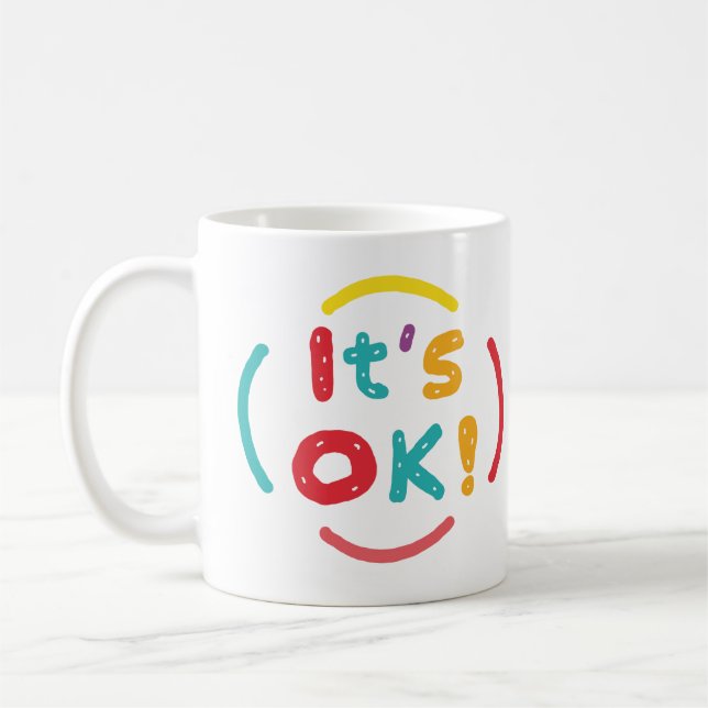 Caneca De Café Está tudo bem! (Esquerda)