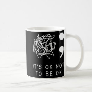 Caneca De Café Está Tudo Bem Não Estar Tudo Bem Prevenção Suicídi