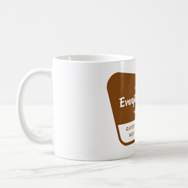 Caneca De Café Está tudo bem no Parque Nacional Mug (Esquerda)