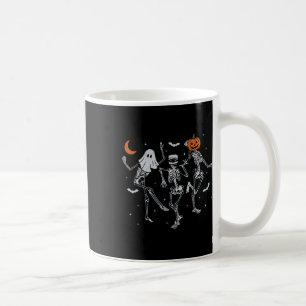 Caneca De Café Estação Dancing Skeleton Spooky