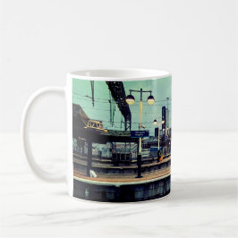 Caneca De Café Estação de Manchester, com vista