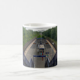 Caneca De Café Estação Ferroviária Rose Grove de Burnley