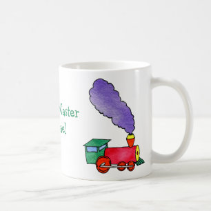 Caneca De Café Estação Master Choo Train