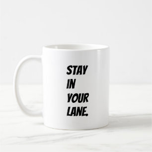 Caneca De Café Estada em sua pista
