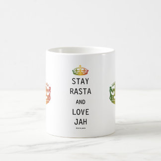 Caneca De Café Estada Rasta e amor Jah
