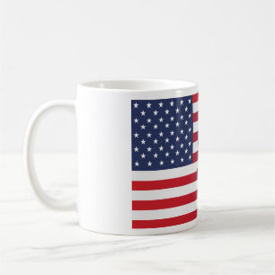 Caneca De Café Estado Americano com bandeira de Israel