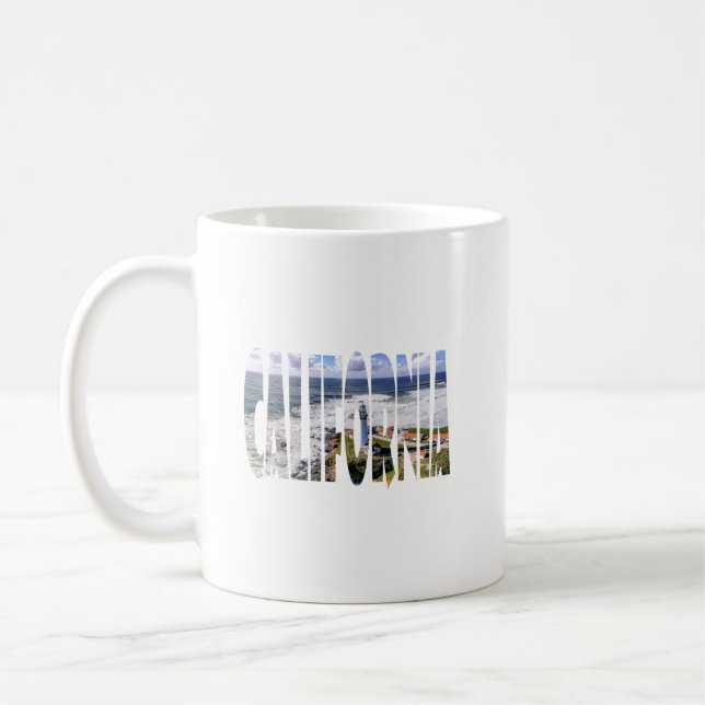 Caneca De Café estado da Califórnia (Esquerda)