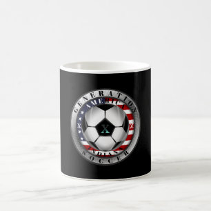 Caneca De Café Estado de Indiana Geração X Futebol Americano