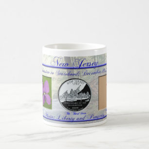 Caneca De Café Estado de New-jersey comemorativo