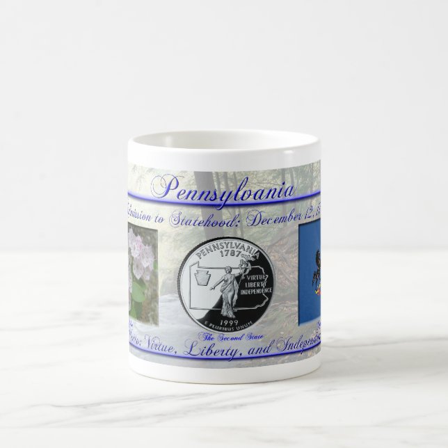 Caneca De Café Estado de Pensilvânia comemorativo (Centro)