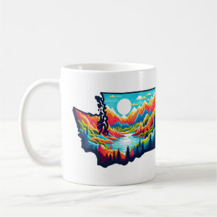Caneca De Café Estado de Washington