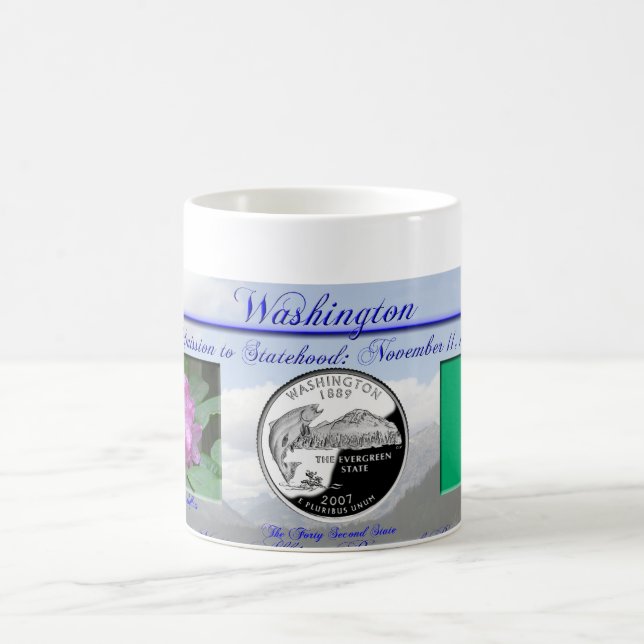 Caneca De Café Estado de Washington comemorativo (Centro)