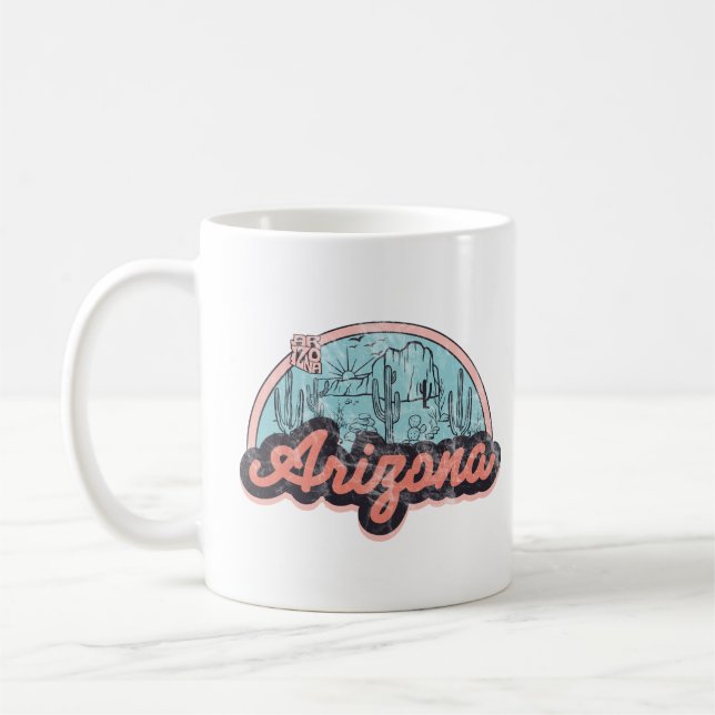 Caneca De Café Estado do Arizona (Esquerda)