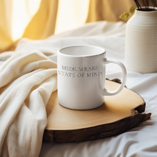 Caneca De Café Estado Mental Mal Passado Amante de Bife Carnívoro
