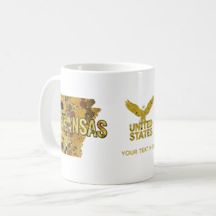 Caneca De Café Estados Unidos - Arkansas
