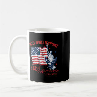 Caneca De Café Estados Unidos da América 250º Aniversário 1776-20