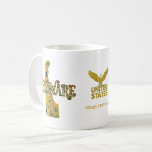 Caneca De Café Estados Unidos - Delaware