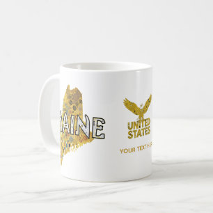 Caneca De Café Estados Unidos - Maine