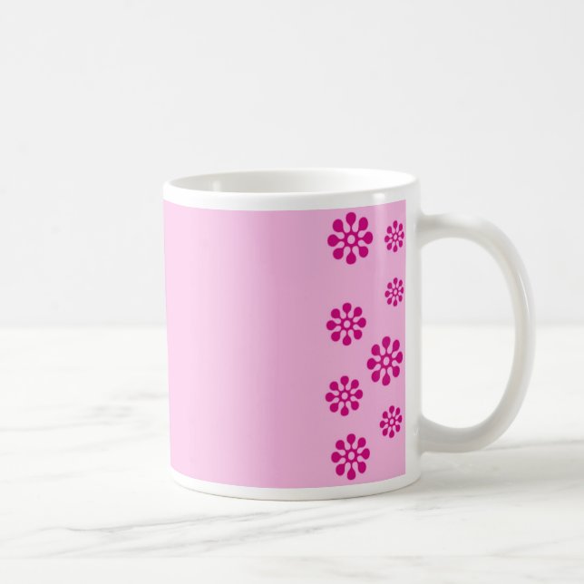 Caneca De Café Estampa floral (Direita)