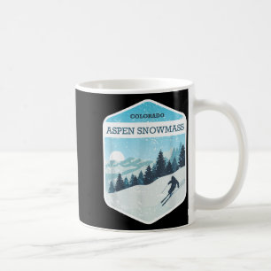Caneca De Café Estância de esqui Aspen snowmass Colorado snowboar