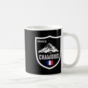 Caneca De Café Estância de esqui Chamonix França Esqui Montanha F