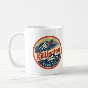 Caneca De Café Estância de esqui KILLINGTON Vermont montanhas vin