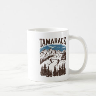 Caneca De Café Estância de esqui Tamarack Idaho Esqui Esquiador 