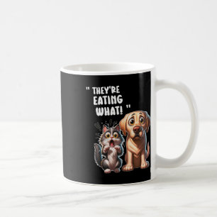 Caneca De Café Estão Comendo Os Cachorros Estão Comendo Os Gatos 