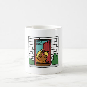Caneca De Café Estar aberto pequeno da senhorita Dotty  