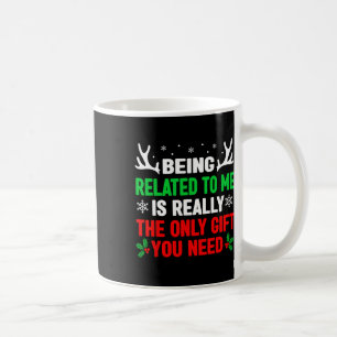 Caneca De Café Estar Relacionada A Mim Família De Homens De Natal