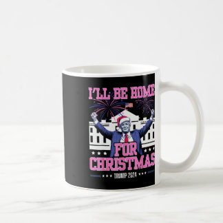 Caneca De Café Estarei Em Casa Para O Pijama De Natal De 2024