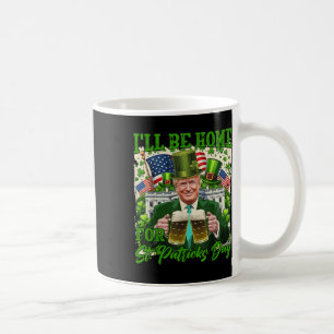 Caneca De Café Estarei Em Casa Para Ruas.