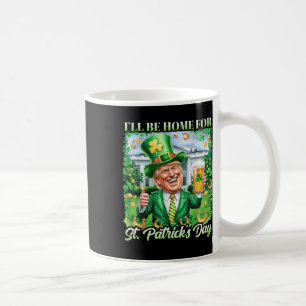 Caneca De Café Estarei Em Casa Para Ruas.