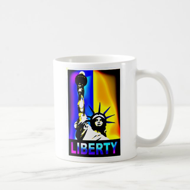 Caneca De Café Estátua da Liberdade (Direita)