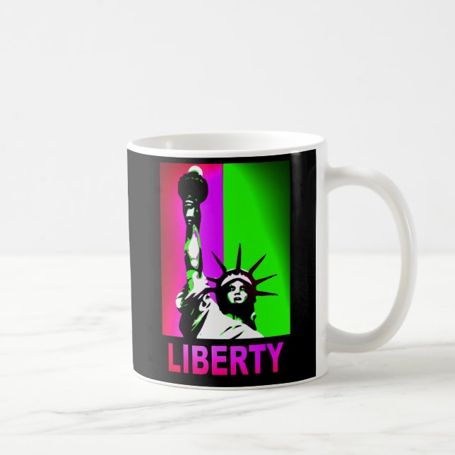 Caneca De Café Estátua da Liberdade (Direita)