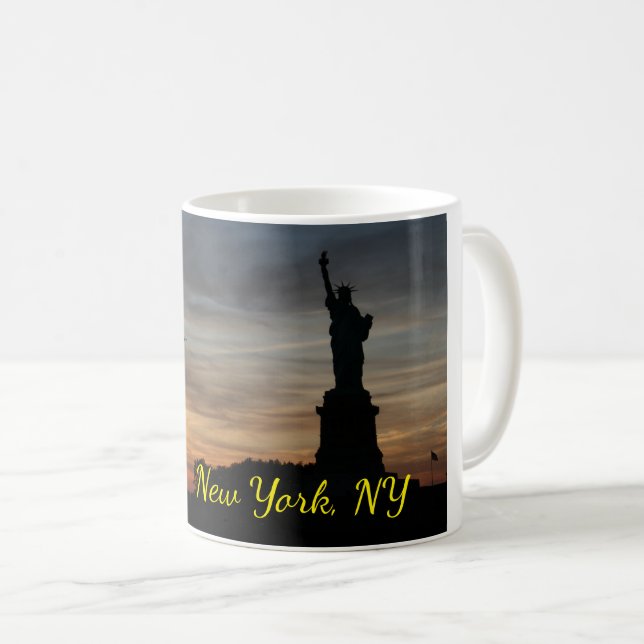 Caneca De Café Estátua da Liberdade #2 Mug (Frente Esquerda)