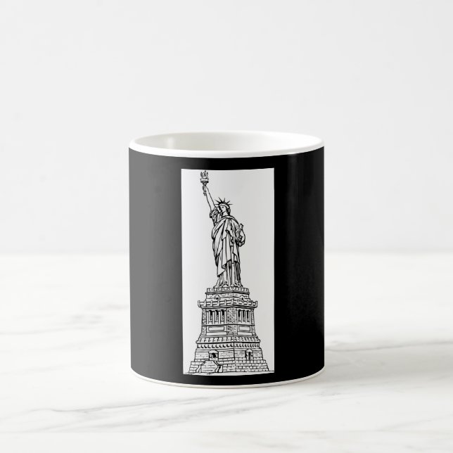 Caneca De Café Estátua da Liberdade Nova Iorque Mug (Centro)