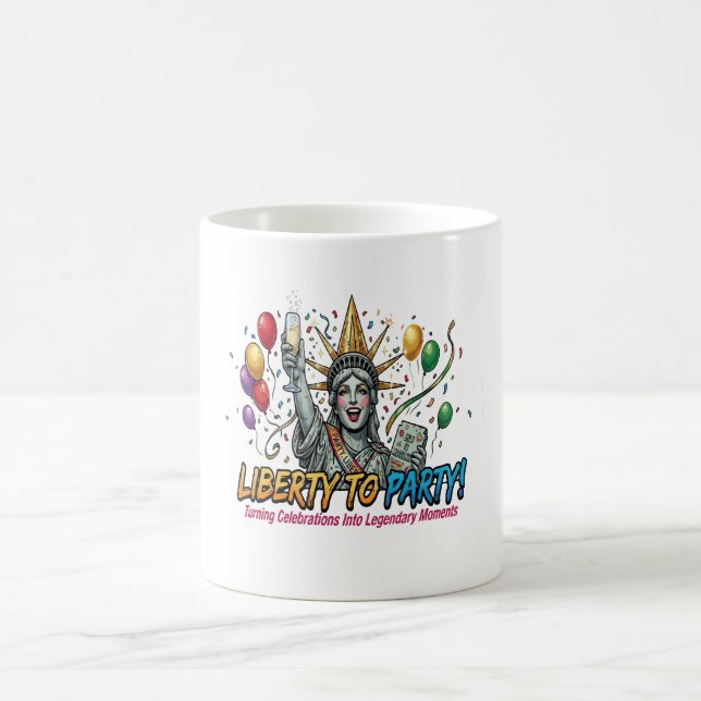 Caneca De Café Estátua da Liberdade para Festa de Celebração  (Centro)