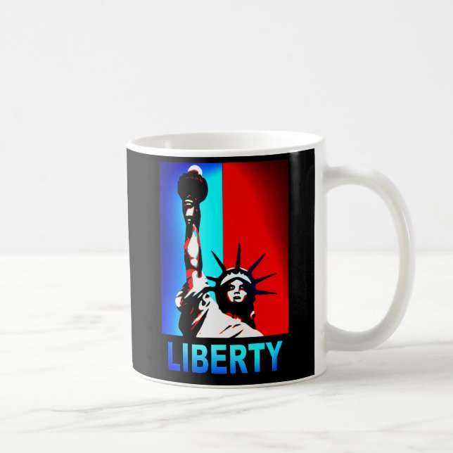 Caneca De Café Estátua da Liberty Mug (Direita)