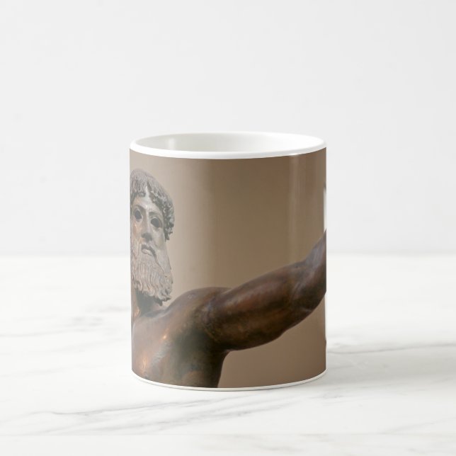 Caneca De Café Estátua de bronze de Zeus na piscina de Atenas (Centro)